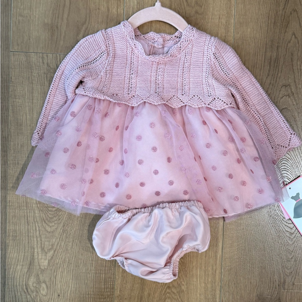 *BUNDLE of 4* Baby Girl Party Dresses 3/6‎ Month Sizing - Picture 8 of 13